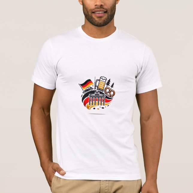 T-shirt German Vibes Tee (Devant)