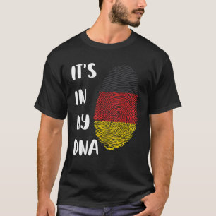 T-shirt Germany Proud German Flag State Flag Dna Flag