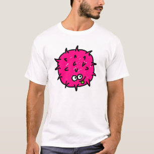T-shirt Germe rose