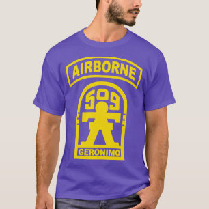 T-shirt Geronimo Mod1 509e infanterie parachute