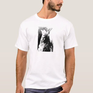 T-shirt Geronimo noir et blanc