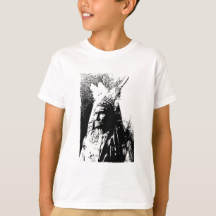 T-shirt Geronimo noir et blanc