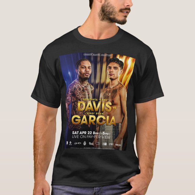 T-shirt Gervonta Davis contre Ryan Garcia Poster officiel  (Devant)