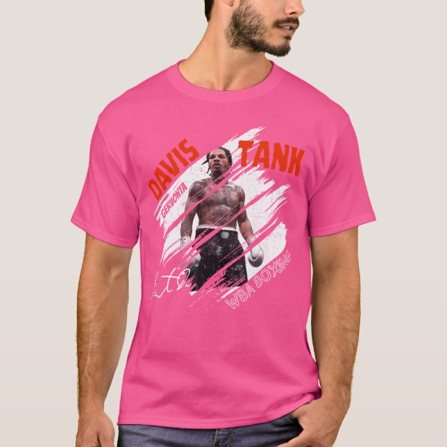 T-shirt Gervonta Davis Tank Cartoon Boxe (Devant)
