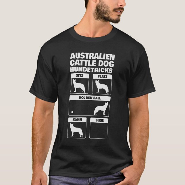T-shirt Geschenk australien Chasseurs de chien de bétail (Devant)