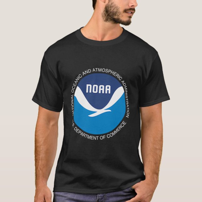 T-shirt Gestion De L'Océan National Et De L'Atmosphère De  (Devant)