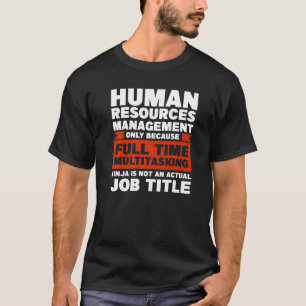 T-shirt Gestion Des Ressources Humaines Seulement Ministèr