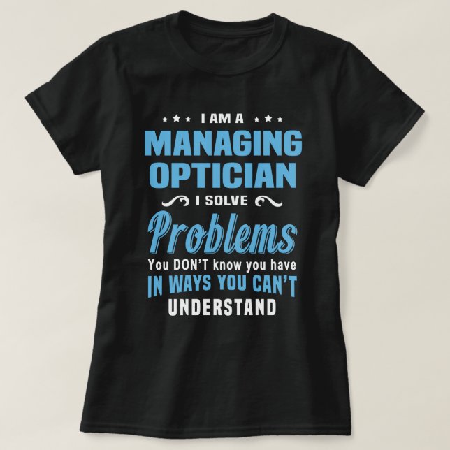T-shirt Gestion optimiste (Design devant)
