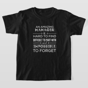 T-shirt Gestionnaire, Cadeau Pour Gestionnaire, Un Véritab