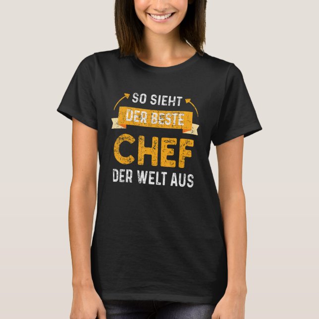 T-shirt Gestionnaire chef Bester (Devant)
