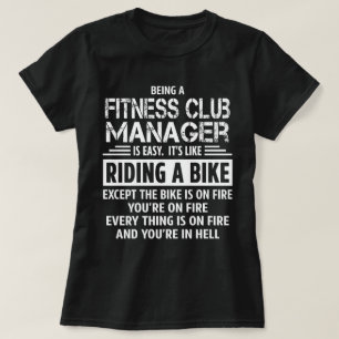 T-shirt Gestionnaire de club de remise en forme