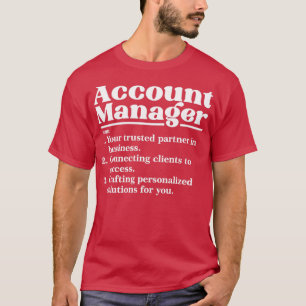 T-shirt Gestionnaire de comptes2