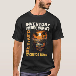 T-shirt Gestionnaire de contrôle des stocks à la retraite