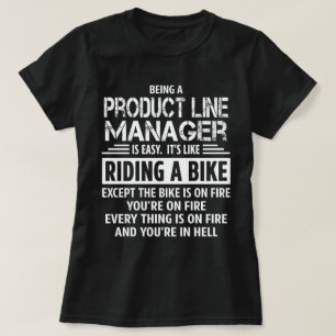 T-shirt Gestionnaire de lignes de produits