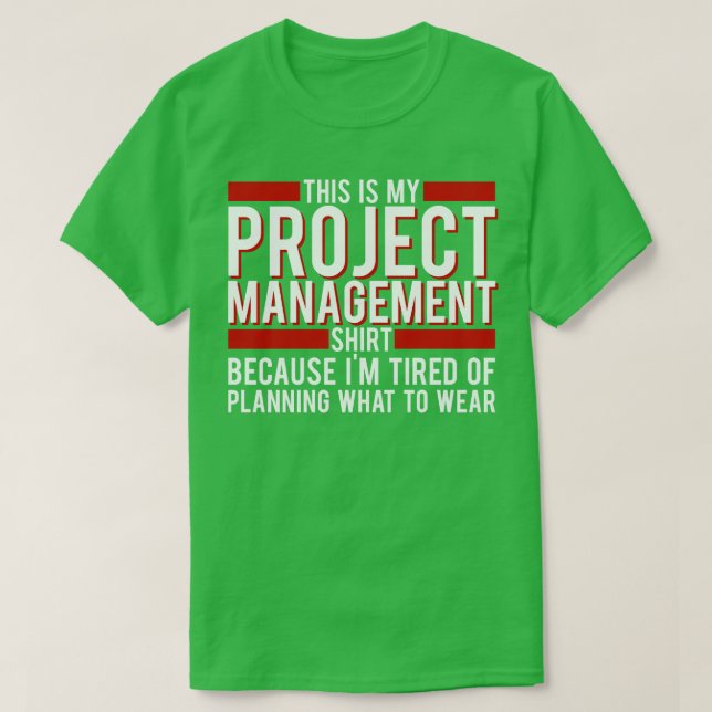 T-shirt Gestionnaire De Projet C'Est Mon Bec Gestion De Pr (Design devant)