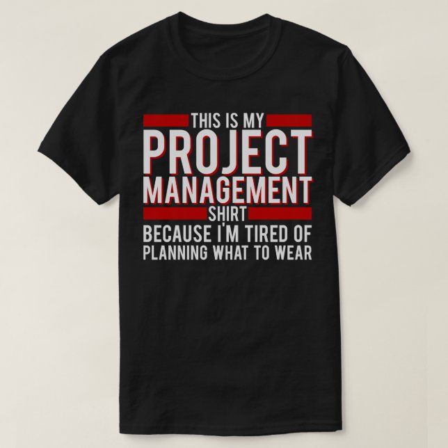 T-shirt Gestionnaire De Projet C'Est Mon Bec Gestion De Pr (Design devant)