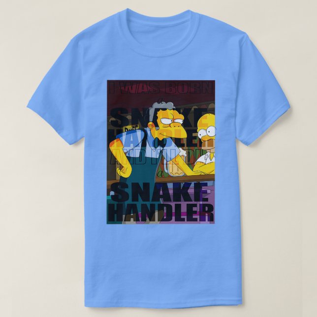 T-shirt Gestionnaire de serpent (Design devant)