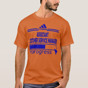T-SHIRT GESTIONNAIRE DE SERVICE CLIENT ASSISTANT 1