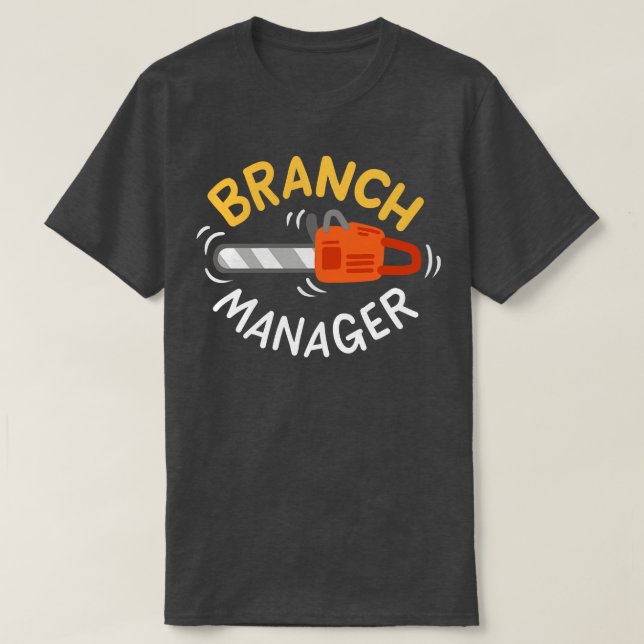 T-shirt Gestionnaire de succursale (Design devant)