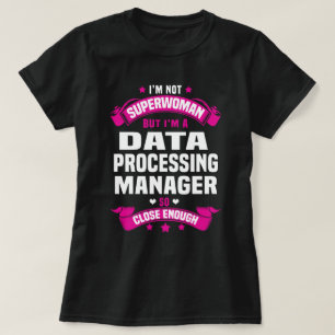 T-shirt Gestionnaire de traitement des données