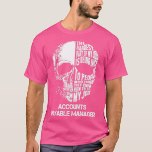 T-shirt Gestionnaire des comptes fournisseurs