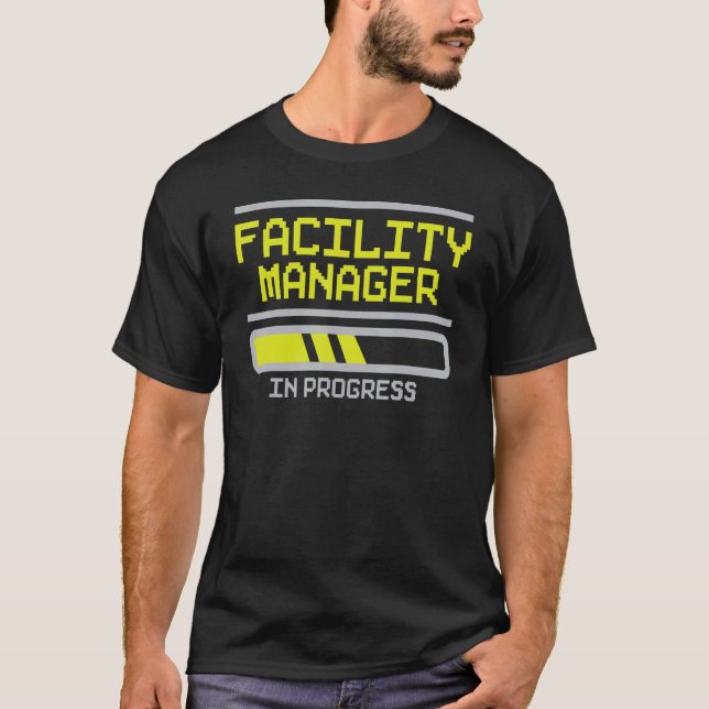 T-shirt Gestionnaire d'installation Maintenance des emploi (Devant)