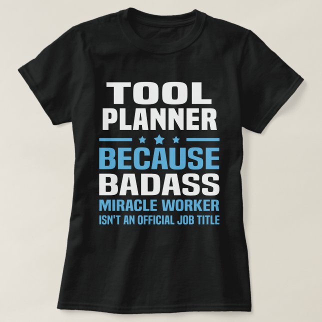 T-shirt Gestionnaire d'outils (Design devant)