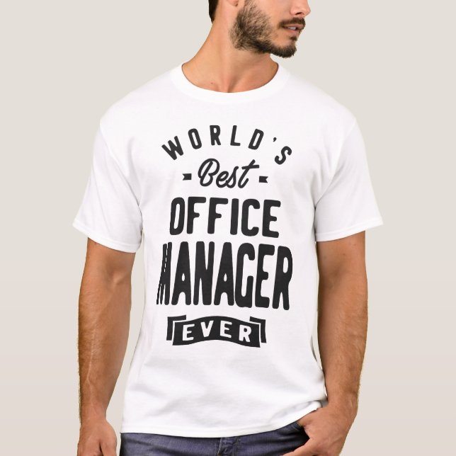 T-shirt Gestionnaire Office (Devant)