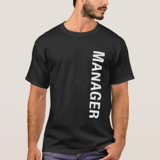 T-shirt Gestionnaire Vertical