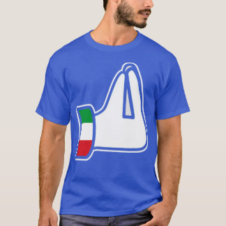 T-shirt Gesture à main italienne Italia Italie Italiano