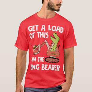T-shirt Get A Load Of This Im The Ring Bearer Wedding Funn