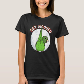 T-shirt Get Mooned I Parrot Underfluffies I Green Parrotle