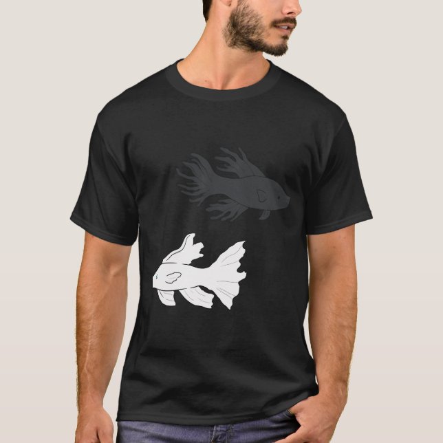 T-shirt Geto et Gojo Fish (Devant)