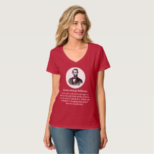 T-shirt Gettysburg Adresse Abraham Lincoln 19 novembre 186