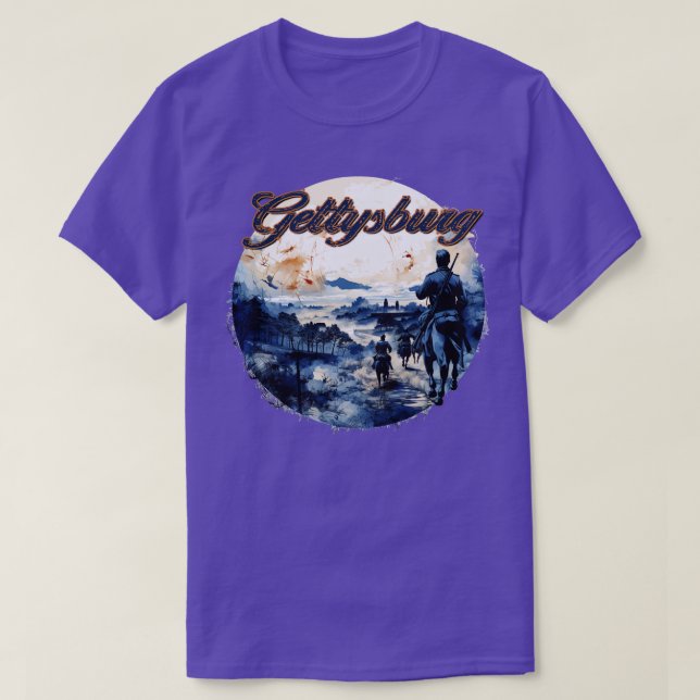 T-shirt Gettysburg Horizon (Design devant)