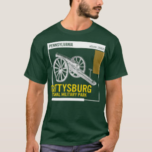 T-shirt Gettysburg National Park Shirt Pennsylvanie depuis