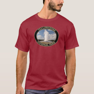 T-shirt Geyser fidèle au parc national Yellowstone