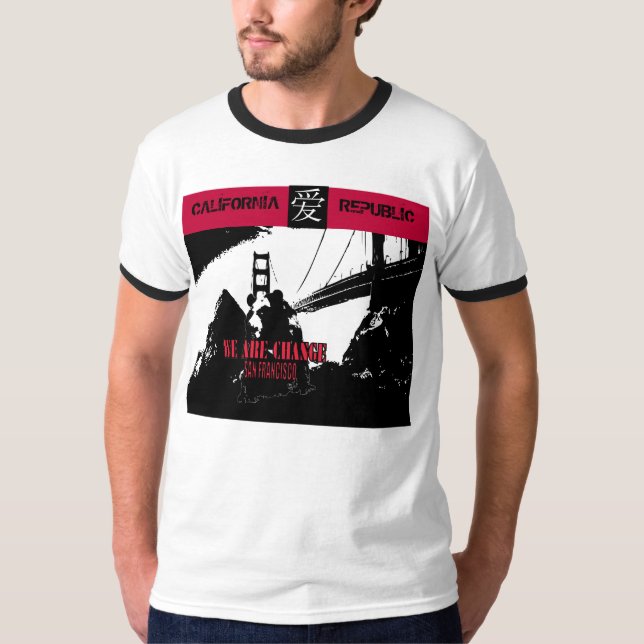 T-shirt GG de l'ours SF WAC d'ombre (Devant)