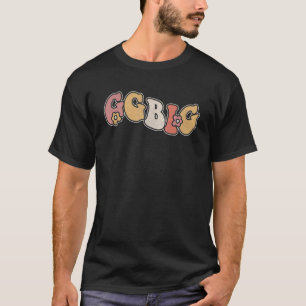 T-shirt Ggbig Fam Retro Hippy Cowgirl Sorority Big Little