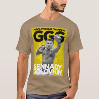 T-shirt GGG Le combattant le plus craint dans le poids moy