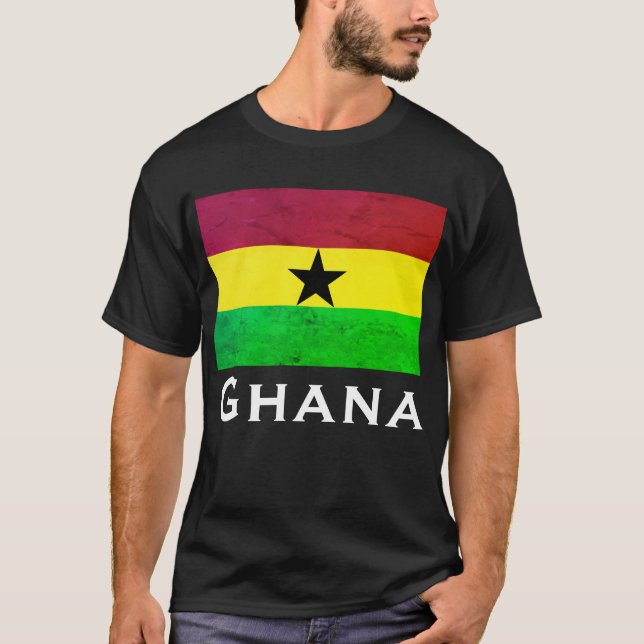 T-shirt Ghana (Afrique de l'Ouest) (Devant)