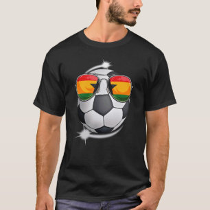 T-shirt Ghana Fan de football Sunglass Soccer Ghanaian