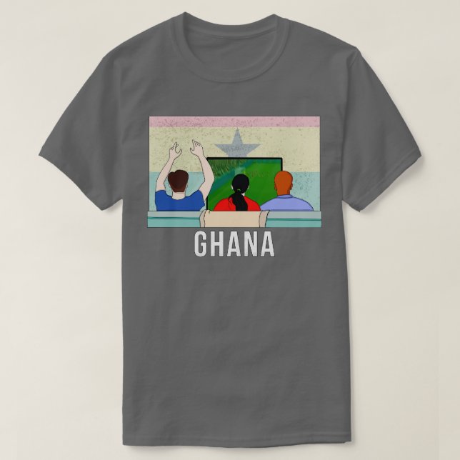 T-shirt Ghana Fans (Design devant)