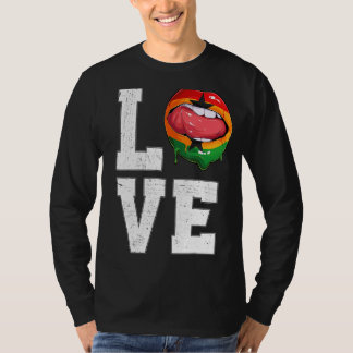 T-shirt Ghana Flag Football Fan Love Ghanaian