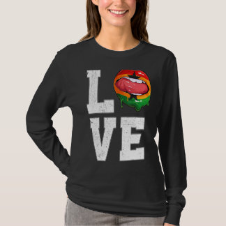 T-shirt Ghana Flag Football Fan Love Ghanaian