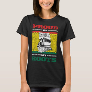 T-shirt Ghana Ghanéen Drapeau Ghana Ghana Supporters Ghan
