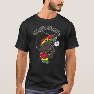 T-shirt Ghana Girl Unbreakable I Ghana Heritage I Ghana