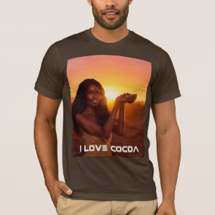 T-SHIRT GHANA - J'AIME LE CACAO