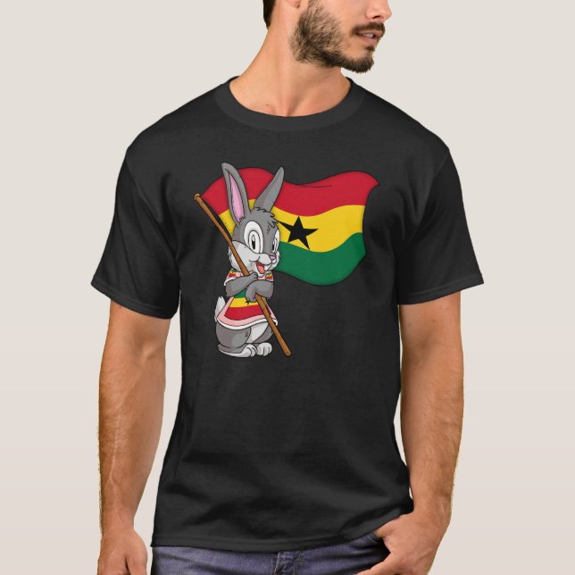 T-shirt Ghana Rabbit (Devant)
