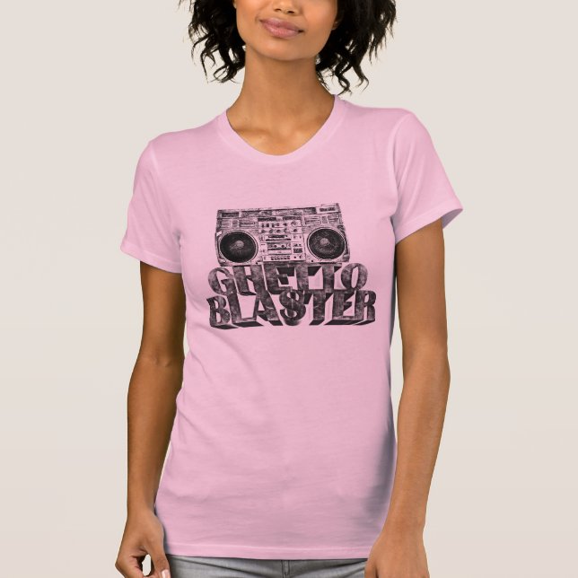 T-shirt Ghetto Blaster (Devant)